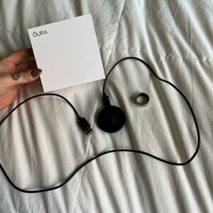 Oura Gen3 Heritage Silver US8 Set